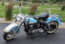 1958 Harley-Davidson Duo-Glide Motorcycle