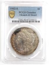 1902-S U.S. Morgan Silver Dollar PCGS AU Detail