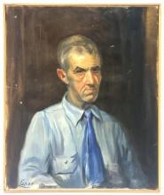 1942 Arnold Warburton Lahee Portrait Painting