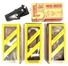 (5) Brauer & Bucheimer Leather Holsters in Boxes