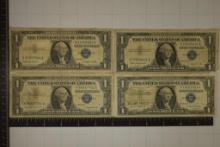 2-1957-A & 2-1957-B $1 SILVER CERTIFICATES BLUE