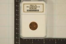1960-D SMALL DATE LINCOLN CENT NGC MS66RD