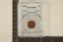 1930-S LINCOLN CENT PCGS MS65RD