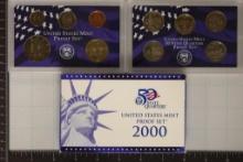 2000 US PROOF SET (WITH BOX)