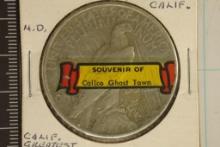 1925 PEACE SILVER DOLLAR SOUVENIR OF CALICO