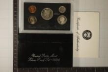 1994 US SILVER PROOF SET (WITH BOX) & WITH CERT.