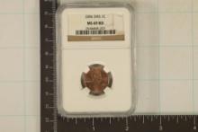 2006- SMS LINCOLN CENT NGC MS69RD