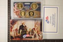 2009 PRESIDENTIAL DOLLAR 4 COIN PF SET WITH BOX &