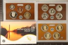 2015 US PROOF SET (WITH BOX) 14 PIECES AND