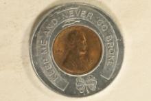 ENCASED 1953-D LINCOLN WHEAT CENT KEEP ME