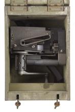 NEAR MINT BROWNING MODEL 1918 MACHINE GUN BELT LOADER IN ORIGINAL WOODEN BOX.