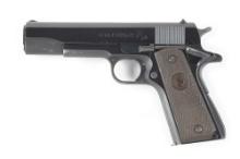 (C) BOXED COLT 1911A1 FAT BARREL .38 SUPER SUPER 38 SEMI AUTOMATIC PISTOL.