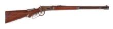 (A) SPECIAL ORDER SEMI-DELUXE TAKEDOWN WINCHESTER MODEL 1894 LEVER ACTION RIFLE (1901).