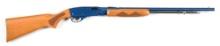 (C) RARE FIRST YEAR TEAL WING BLUE REMINGTON MODEL 572 FIELDMASTER LW SLIDE ACTION RIFLE.