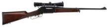 (M) BOXED BROWNING MODEL 81 BLR LEVER ACTION RIFLE IN .284 WINCHESTER.
