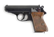 (C) EARLY COMMERCIAL WALTHER PPK SEMI AUTOMATIC PISTOL.