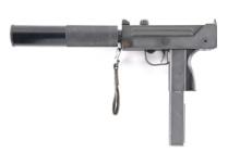 (M) SCARCE OPEN BOLT R.P.B. INDUSTRIES M11A1 SEMI-AUTOMATIC PISTOL WITH FAUX SUPPRESSOR