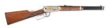 (M) HARD CASED RENO RODEO ROYAL FLUSH WINCHESTER MODEL 94AE CARBINE IN .45 COLT.