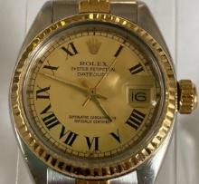 2 Tone Ladie's Rolex Watch