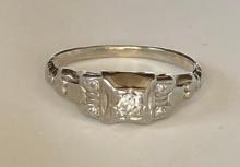 14K White Gold Ladie's Diamond Ring