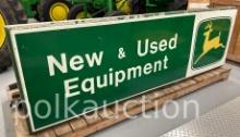 JOHN DEERE SIGN - 36" X 113"