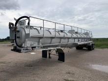 2015 DRAGON PRODUCTS 137 BBL DOUBLE CONICAL TRAILER