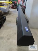 DA-LITE 14 ft, 6 in long power movie screen with mounting rail. Very heavy!