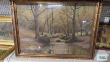 Creek scene painting. 36 in. by 26 in.