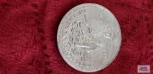 1982 The American Prospector Engelhard 1 troy ounce 999 fine silver coin