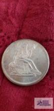 Seated liberty one troy ounce silver 999 coin