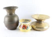 Lot of 3 Spittoons