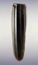 3 3/8" long pre-Columbian Obsidian Core recovered in Mexico. Excellent example of type.