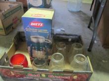 Various Style and Size Dietz Lantern Shades and New Old Stock Dietz Warm-It-Up