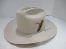 Stetson 4X Beaver Rancher Cowboy Hat - Size 7 1/4