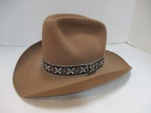 Stetson 4X Beaver Cowboy Hat - Size 7 1/8
