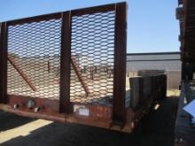 1979 Fontaine PTW-3-5540 T/A Flatbed Trailer,
