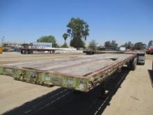 1977 Transcraft TH-40-65 T/A Flatbed Trailer,