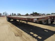 1971 Fruehauf T/A Flatbed Trailer,