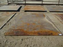 Lot Of 8' x 10' x 1" Trench Plate