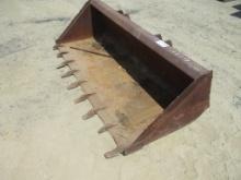 66" Skip Loader Tooth Front Bucket