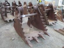 Lot Of 36" Tooth Ditching/Dredge Bucket