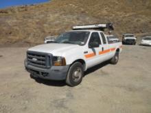 2006 Ford F250 Extended-Cab Pickup Truck,