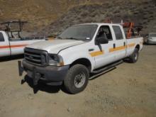 2003 Ford F250 XL SD Crew-Cab Pickup Truck,