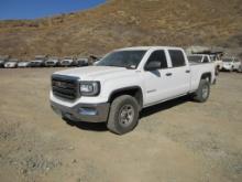 2018 GMC Sierra Crew-Cab Pickup Truck,