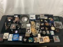 Large Box of Fashion Jewelry, Bob Mackie, Joan Rivers, Rara Avis, Veronese, RLM Studios ETC..