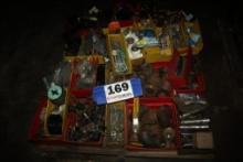 Pallet w/Pipe Fittings, Bearing Collars, & Other Plumbing Related Items