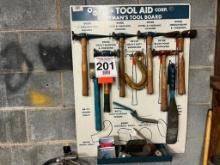 S&G Tool Aid Bodymans tool board w/ tools.