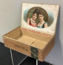 Vintage Cigar Box - Sweet Sixteen, See Photos For Condition