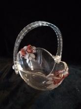 Mikasa Decorative Glass Basket