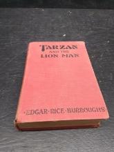 Vintage Book-Tarzan and the Lion Man 1934
